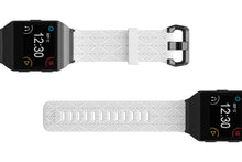 Load image into Gallery viewer, Fitbit Watch Band Ionic Dimension Arrows White