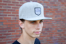 Load image into Gallery viewer, Flat Brim Hat Adventure Gear Bison Heather